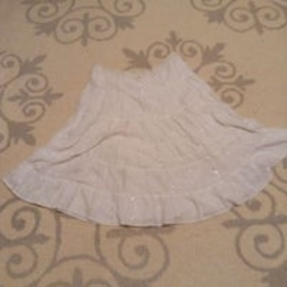 White skirt-size medium